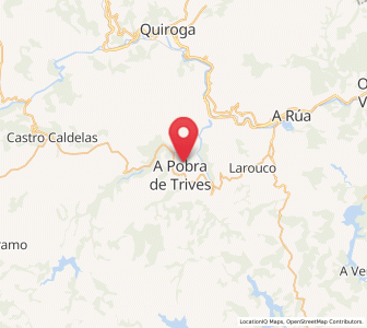 Map of Sas de Arriba, Galicia