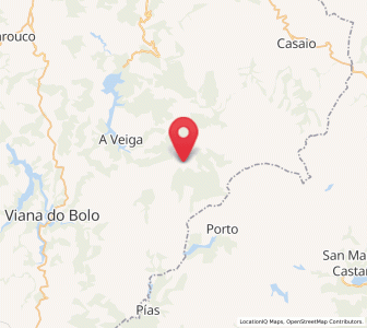 Map of Seoane, Galicia
