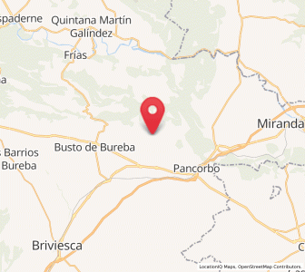Map of Silanes, Castille and León
