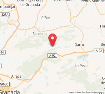 Map of Sillar Alta, Andalusia