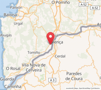 Map of Sobrada, Galicia