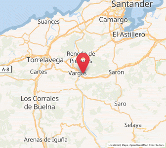 Map of Socobio, Cantabria