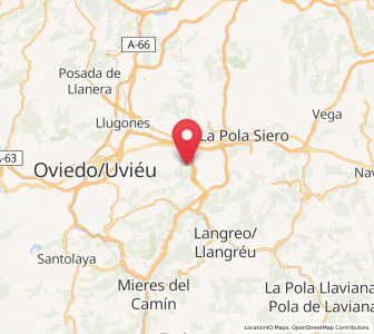 Map of Solad, Asturias
