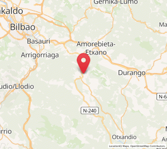 Map of Solaguren, Basque Country