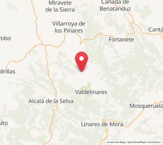 Map of Sollavientos, Aragon
