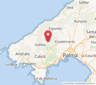 Map of Son Serralta, Balearic Islands