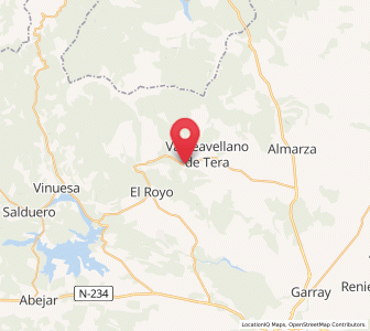 Map of Sotillo del Rincón, Castille and León