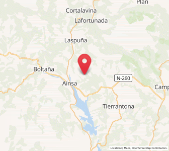 Map of Soto, Aragon