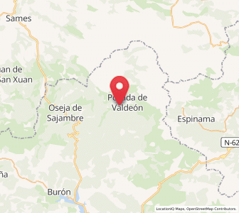 Map of Soto de Valdeón, Castille and León