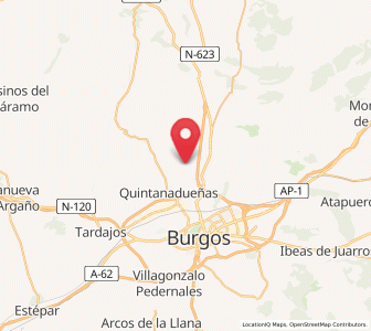 Map of Sotragero, Castille and León