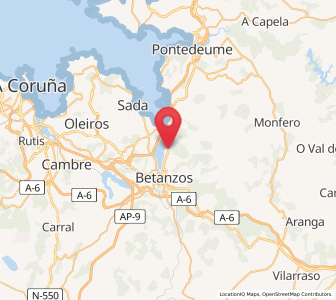 Map of Souto, Galicia
