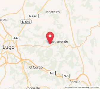 Map of Souto de Torres, Galicia