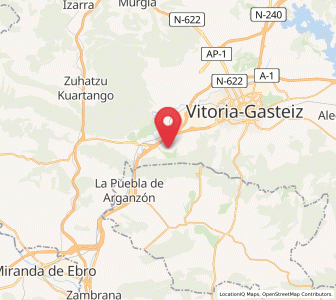 Map of Subillana Gasteiz / Subijana de Álava, Basque Country