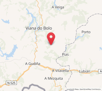 Map of Tabazoa de Humoso, Galicia