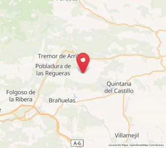 Map of Tabladas, Castille and León