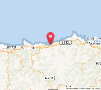 Map of Tablizo, Asturias