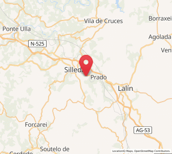 Map of Taboada, Galicia