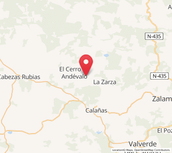 Map of Tamujoso, Andalusia