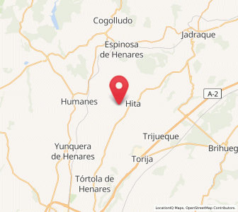 Map of Taragudo, Castille-La Mancha