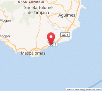 Map of Tarajalillo, Canary Islands