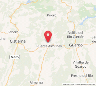 Map of Taranilla, Castille and León