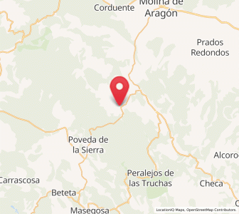 Map of Taravilla, Castille-La Mancha