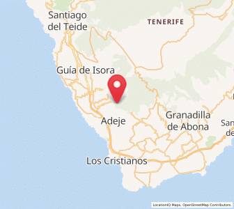 Map of Taucho, Canary Islands
