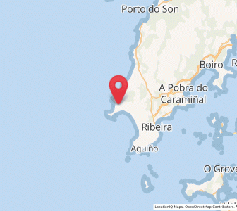 Map of Teira, Galicia