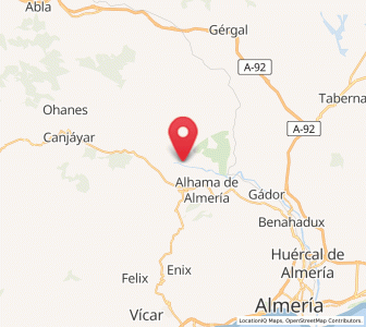 Map of Terque, Andalusia