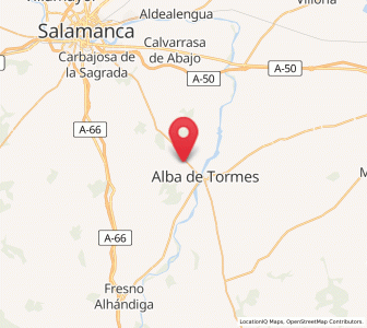 Map of Terradillos, Castille and León