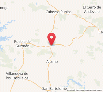 Map of Tharsis, Andalusia