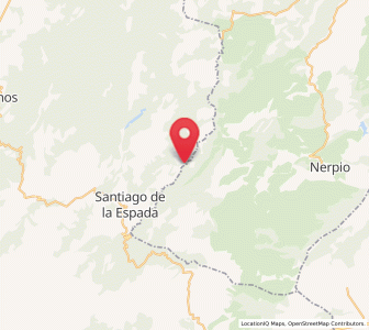 Map of Tobos, Andalusia