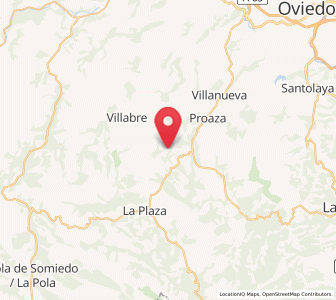 Map of Toral, Asturias