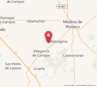 Map of Tordehumos, Castille and León
