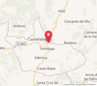Map of Torre Alta, Valencia