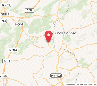 Map of Torre del Rico, Murcia