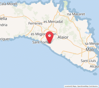 Map of Torre Soli Nou, Balearic Islands