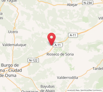 Map of Torreblacos, Castille and León