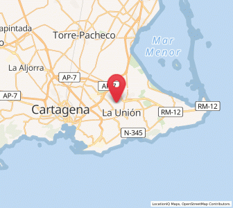 Map of Torreblanca, Murcia