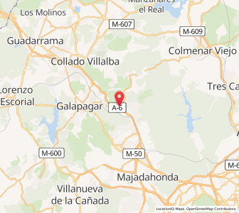 Map of Torrelodones, Madrid