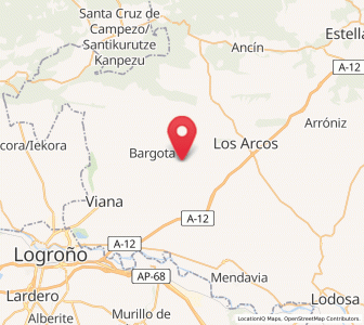 Map of Torres del Río, Navarre