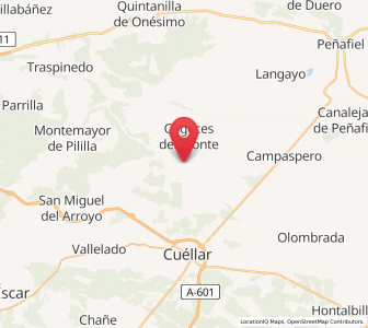 Map of Torrescárcela, Castille and León