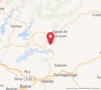Map of Torrihuela, Andalusia