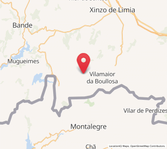 Map of Tosende, Galicia