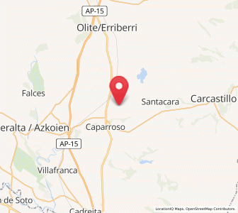 Map of Traibuenas, Navarre