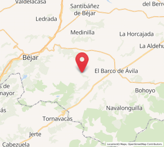 Map of Tremedal, Castille and León