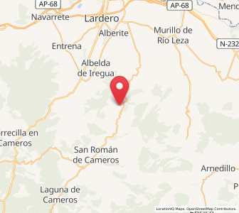 Map of Trevijano, La Rioja