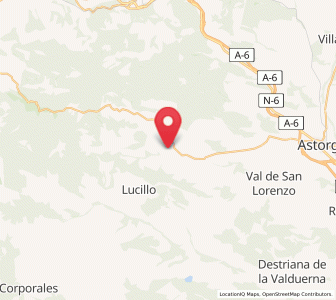Map of Turienzo de los Caballeros, Castille and León