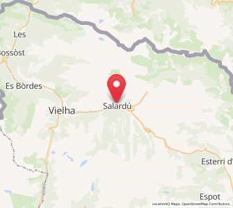 Map of Unha, Catalonia