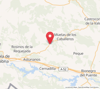 Map of Utrera de la Encomienda, Castille and León